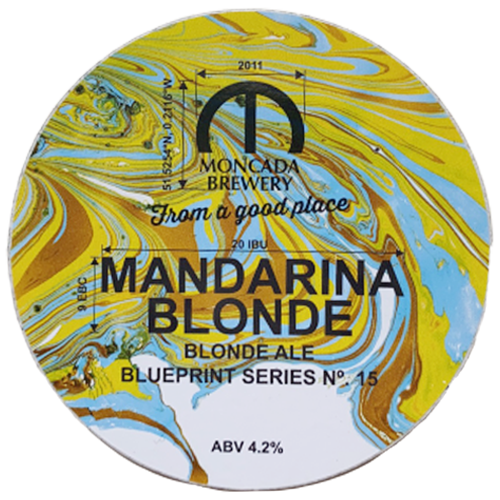 Moncada Brewery Mandarina Blonde Ale