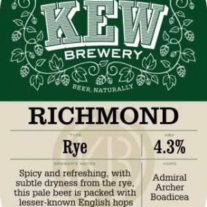 Kew Brewery Richmond Rye