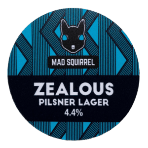 Mad Squirrel Zealous Pilsner Lager