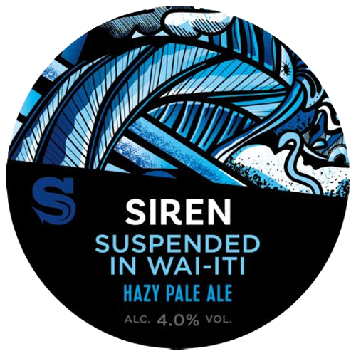 Siren Craft Brew Suspended In Wai Iti Hazy Pale Ale