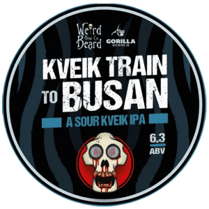 Weird Beard Kveik Train to Busan Sour Dark IPA