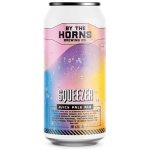 By the Horns Brewing Co. Squeezer Cans