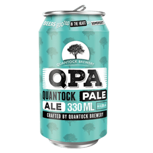 Quantock Brewery QPA Cans