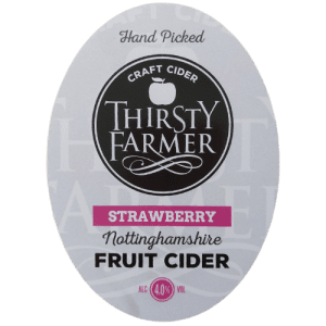 Thirsty Farmer Nottinghamshire Strawberry Cider