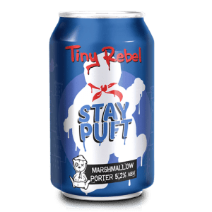 Tiny Rebel Brewery Stay Puft Cans