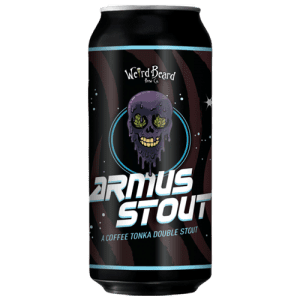 Weird Beard Armus Stout Cans