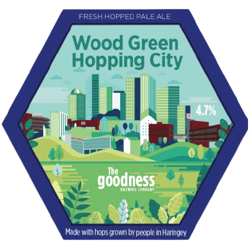 The Goodness Brew Wood Green Hopping City Pale Ale
